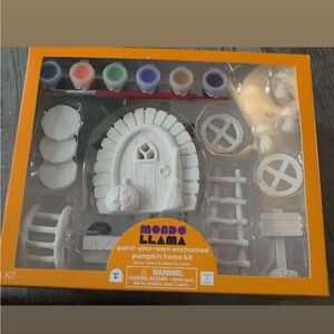 Paint-Your-Own Enchanted Pumpkin Home Kit - Mondo Llama